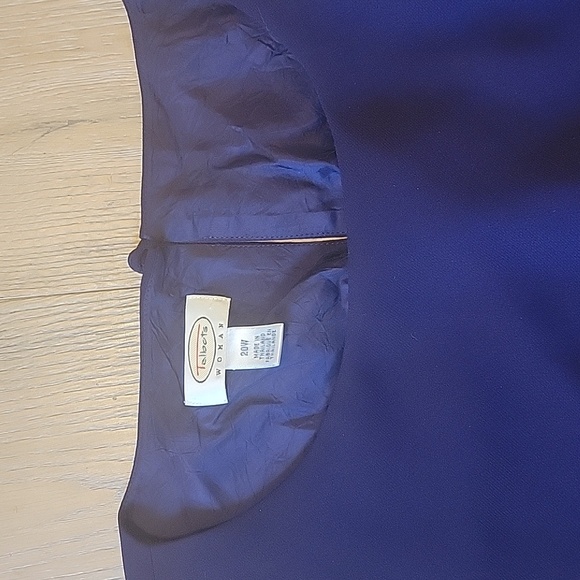 Talbots Purple Plus Size 20w Dress - Picture 2 of 3